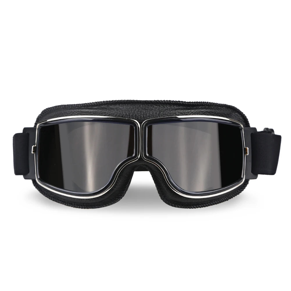 Retro Motorcycle Helmet Goggles