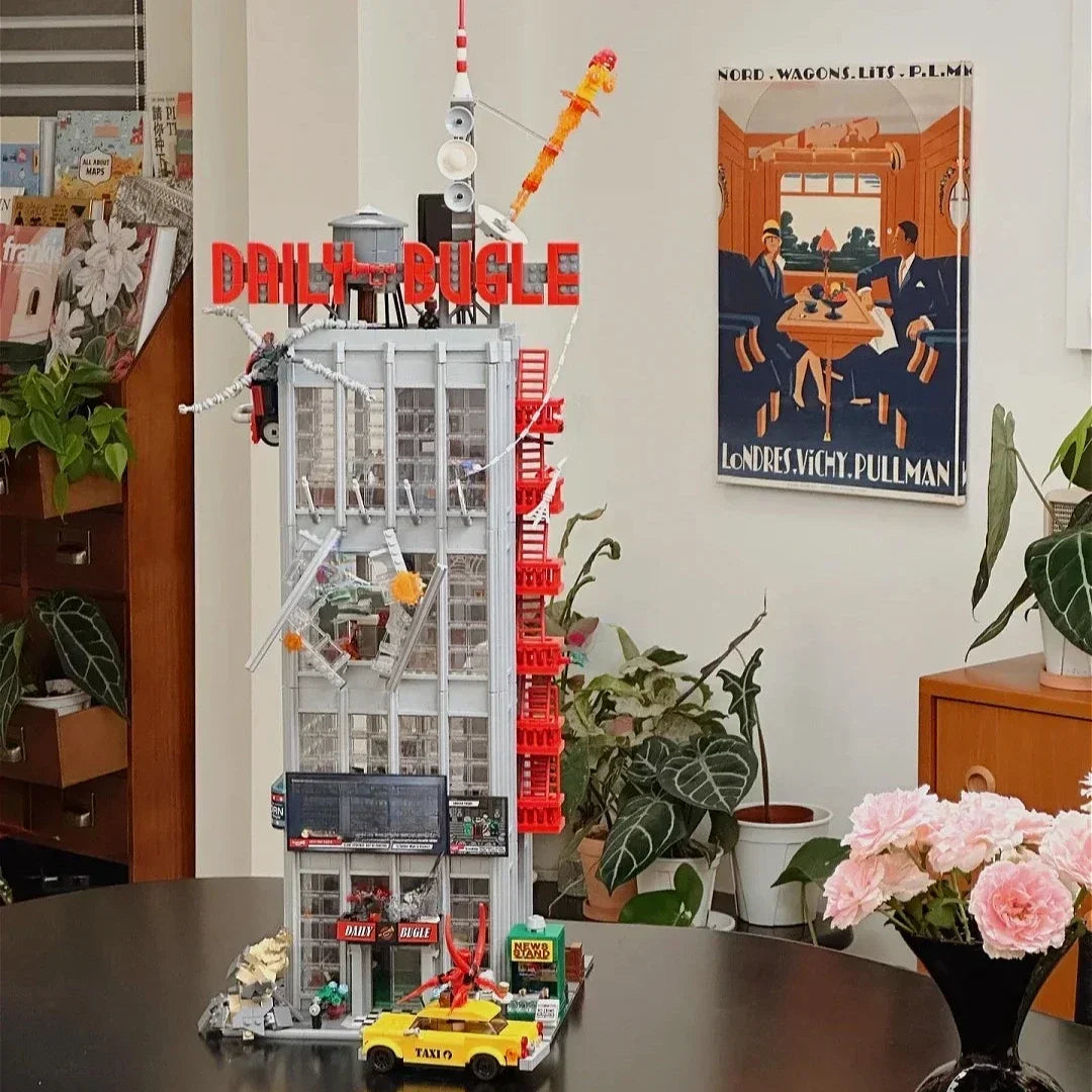 Newspaper Office Building Building Blocks
