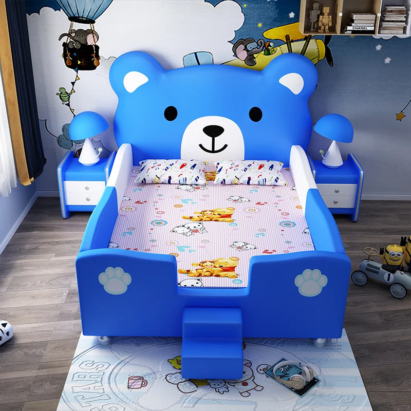 Creative Cartoon Bear Children's Bed