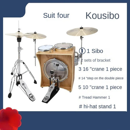 Street Drum Drum Set Drum Kit Street Roadshow Portable Card Professional Creative Popular