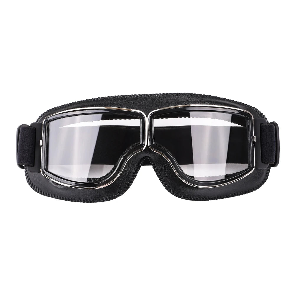 Retro Motorcycle Helmet Goggles