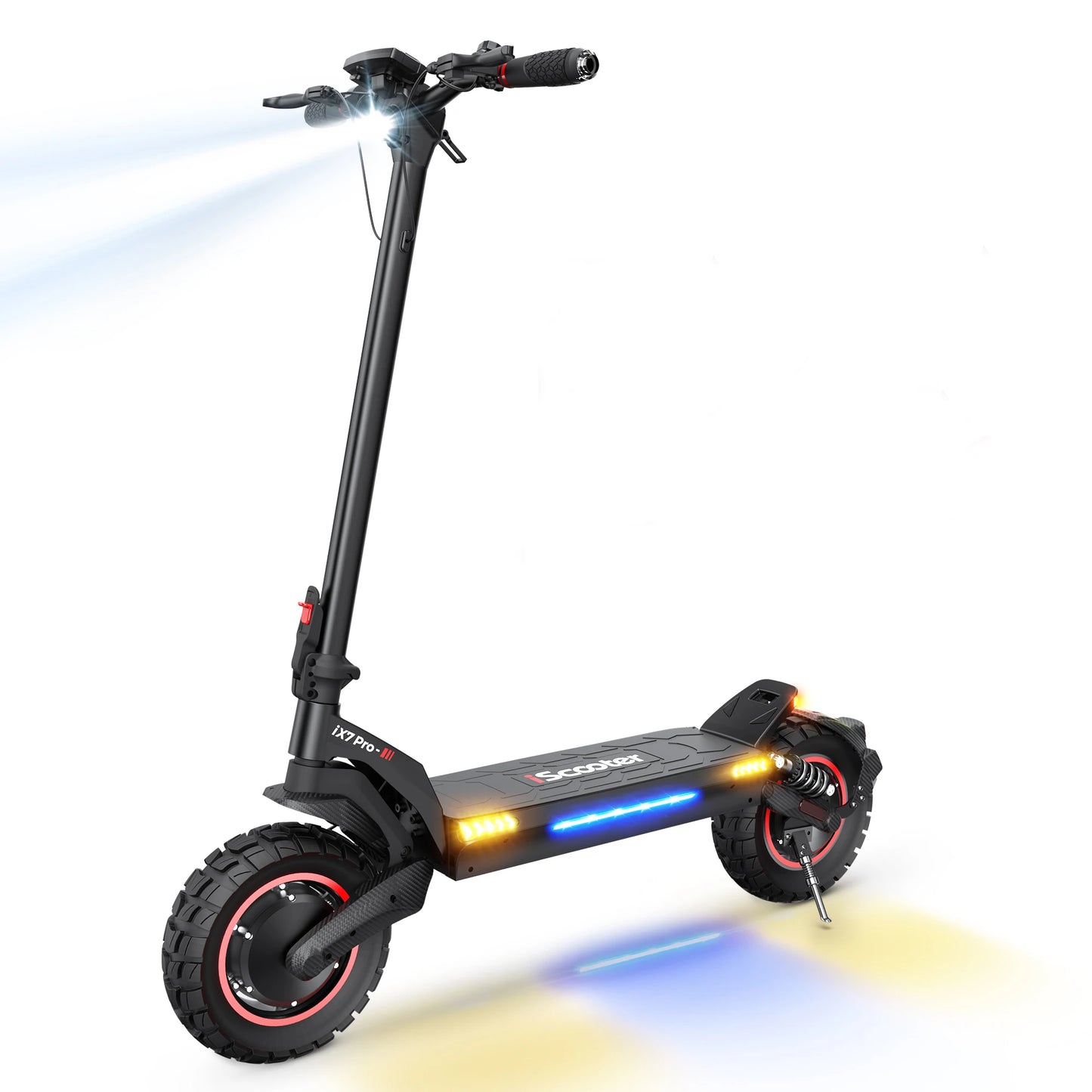 iScooter iX7 Pro Foldable Electric Kick Scooter | High Speed 60 km/h 2000W/ 48V 17.5Ah Battery