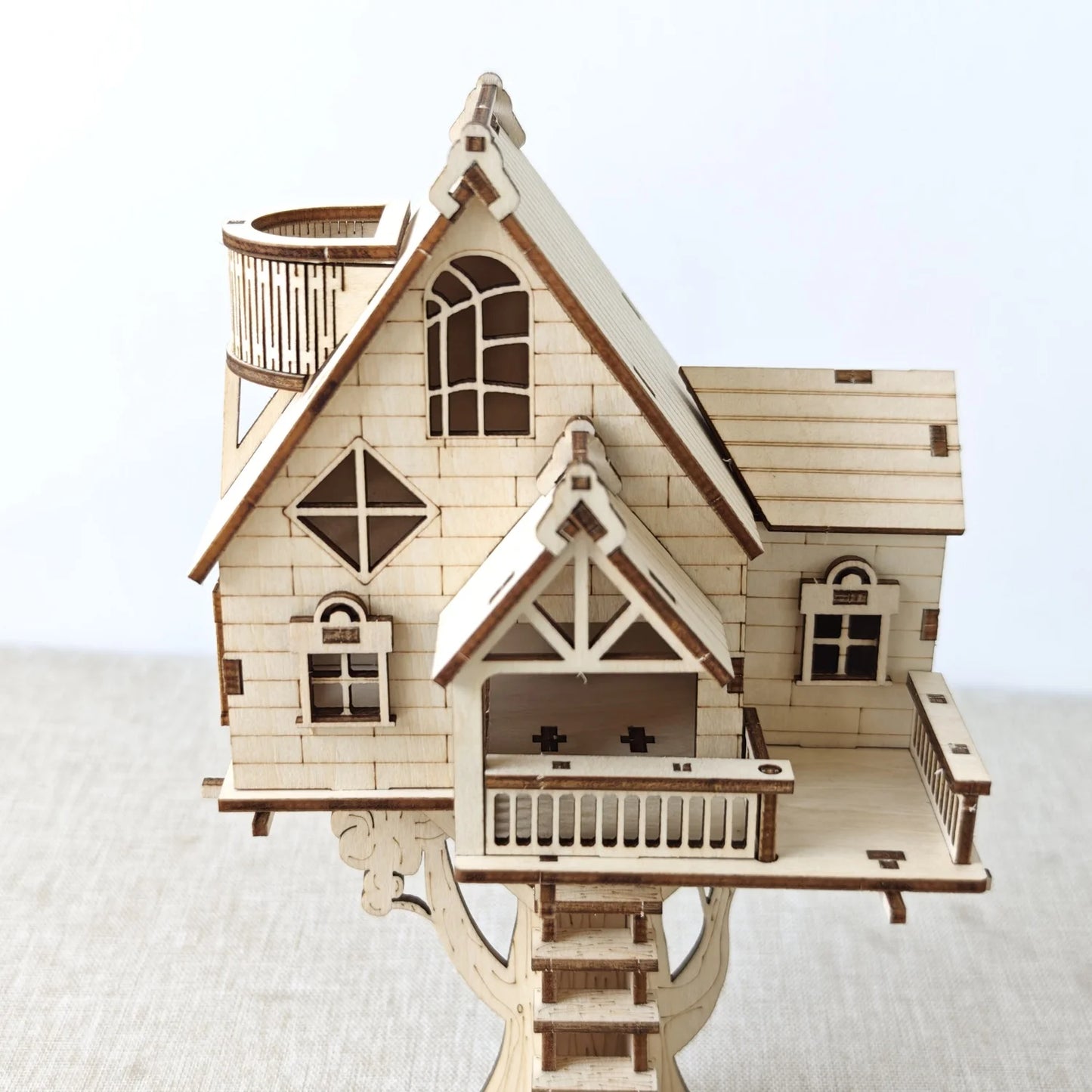 DIY 3D Mechanical Gear Wooden Puzzle