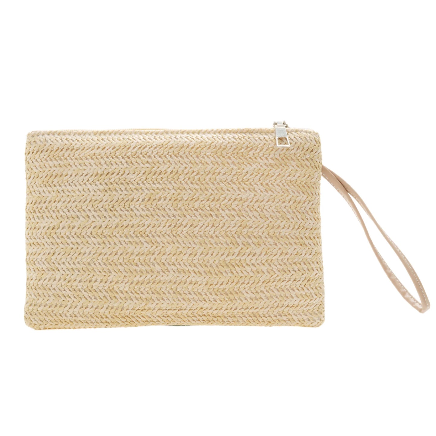 Women's Straw Clutch Wallet Purse