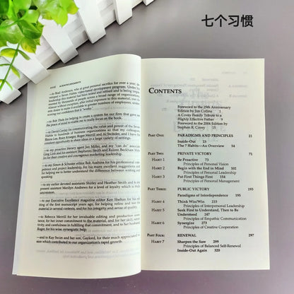 7 Habits of Highly Effective People in English Version