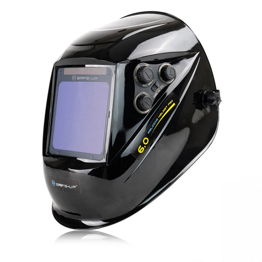 Auto Darkening Welding Helmet (Large 100x97mm) | 4 Sensors for MIG MAG MMA Welder Machine