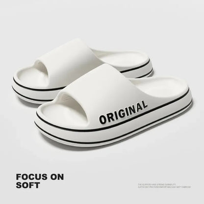 Men Thick Sole Summer Beach Slides