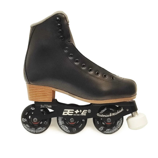 Professional Unisex 3 wheels Inline Figure Skates