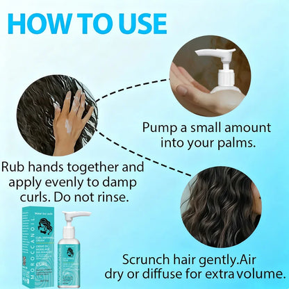 Curl Defining Cream with Keratin & Biotin - All Curl Types