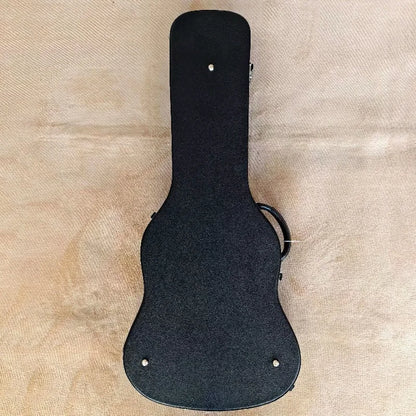 42 Inch Leather Guitar Case Fleece-lined‌ Waterproof Shockproof Portable Stable Durable Guitar Box Musical Instrument Accessory