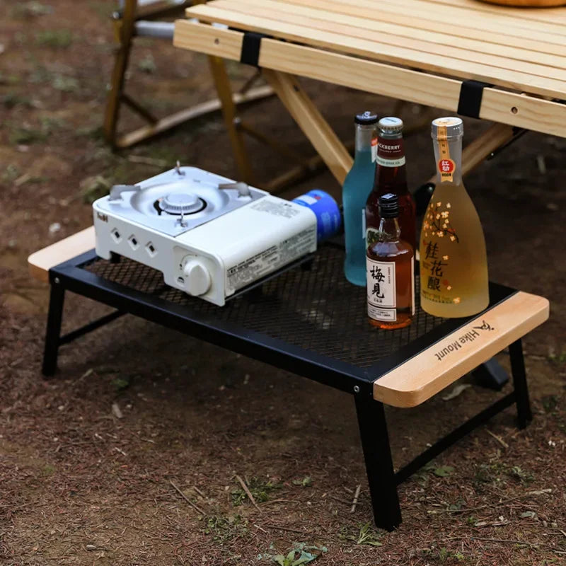 Outdoor Folding Table With Mesh