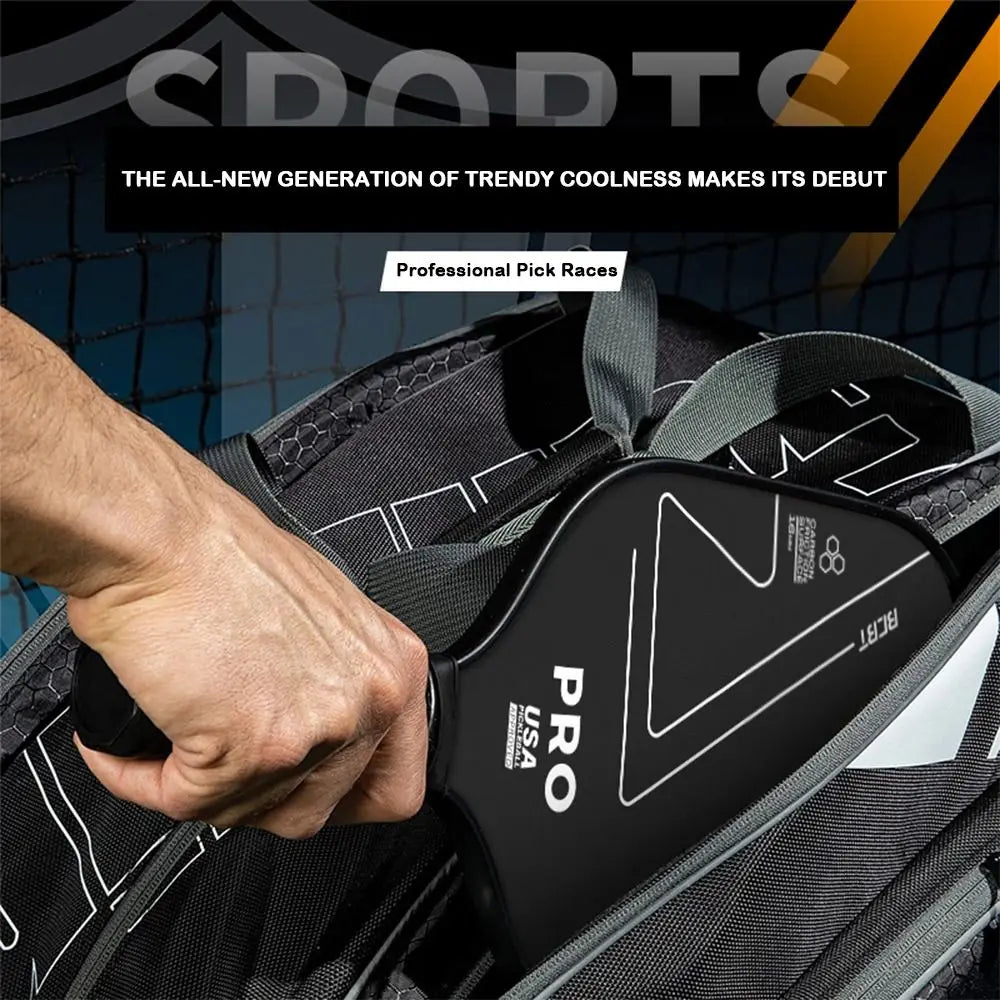 T700 Frosted Surface Carbon Fiber Pickleball Rackets | Lightweight USAPA Approved