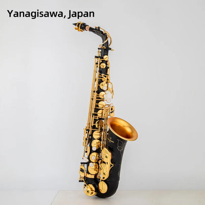 Japanese Yanagisawa Alto Saxophone W992 Model Mouthpiece Instrument Engraved Pattern