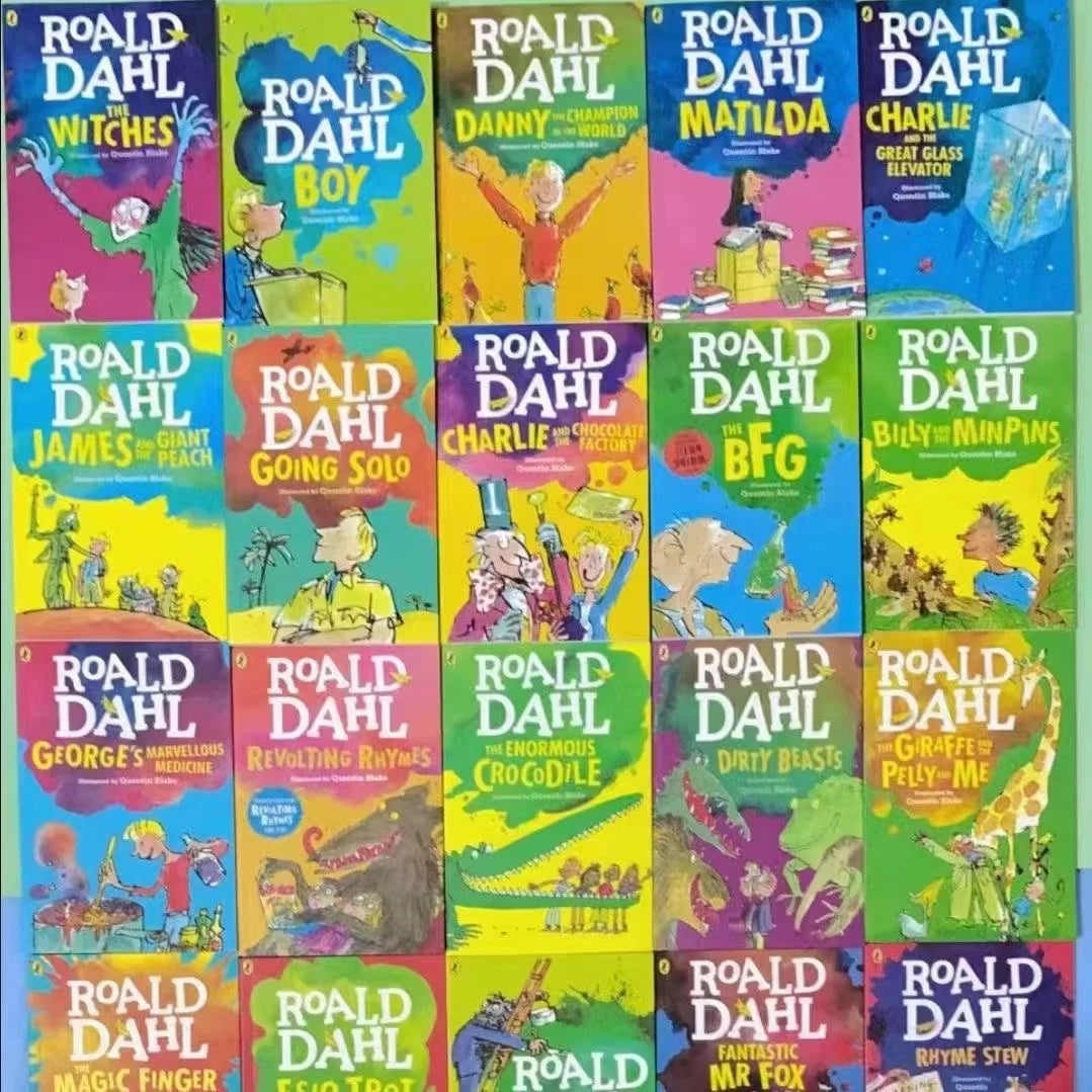 Roald Dahl Collection Children's Literature English Picture Novels - 20 Books/Set