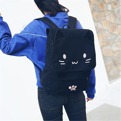 Large Capacity Cat Book Bag