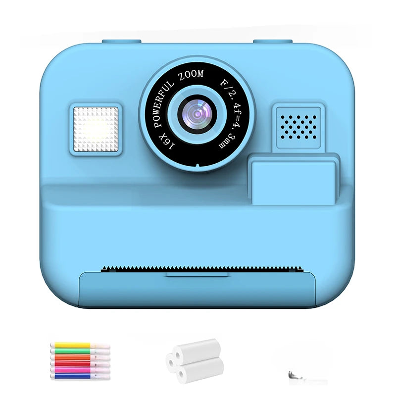 Educational Thermal Instant Print 1080P  Camera With 32G Card
