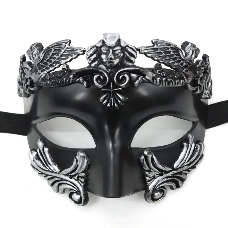 Cross-border Halloween Venice Ancient Greece and Rome Mask Egyptian Men's Masquerade Samurai Mask