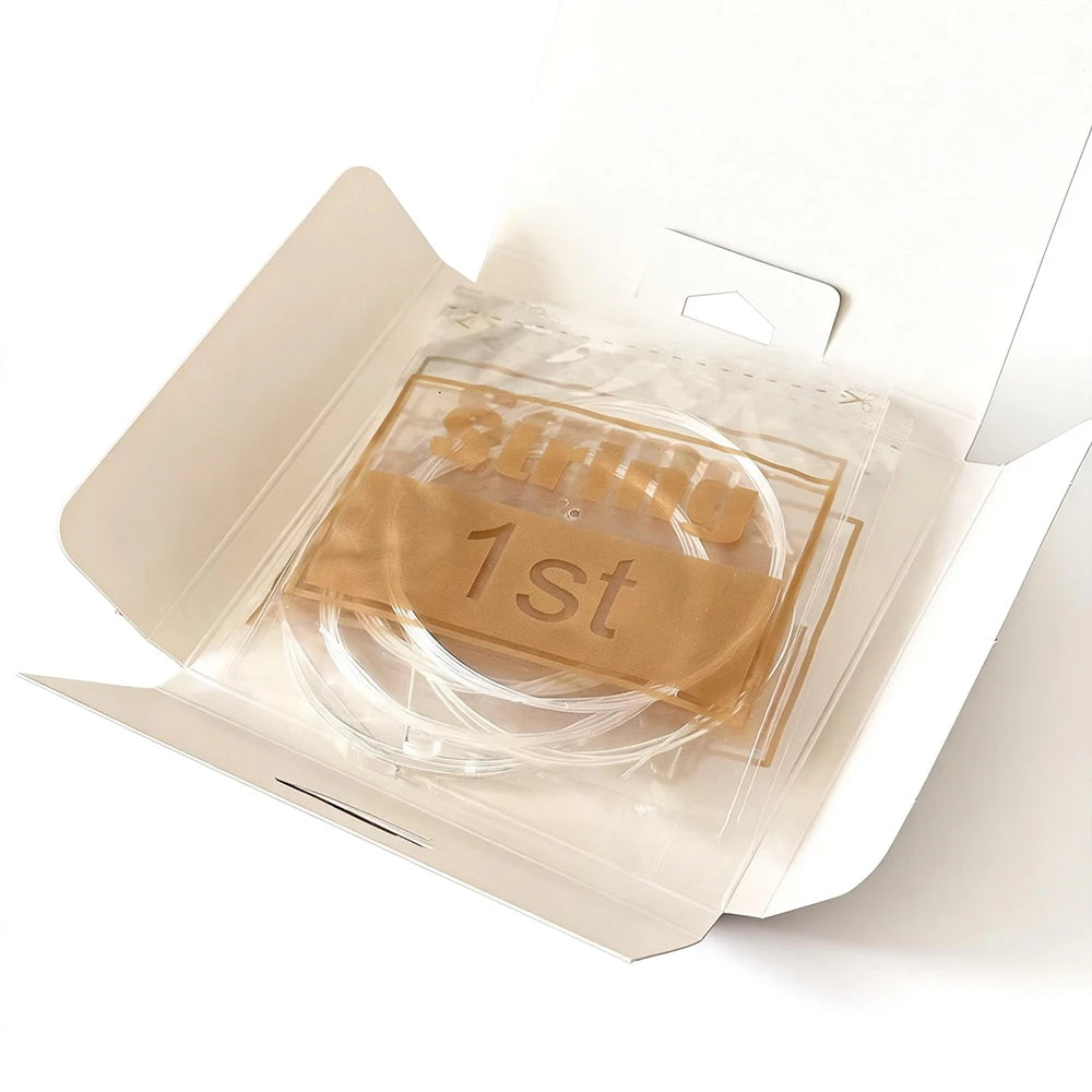 Classical Guitar Strings - Nylon Core Basses - Silver-Plated Copper Alloy Wound - Normal Tension / 6-string set  (028-043)