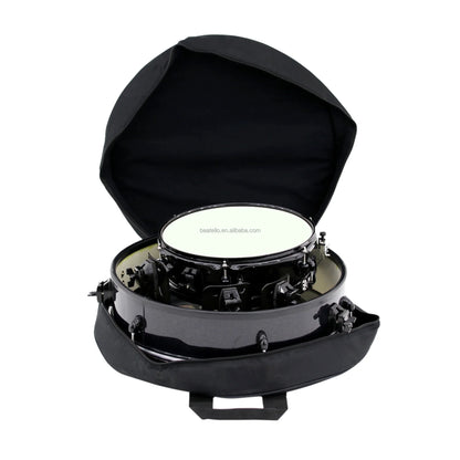 JBK Professional Percussion Low Frequency Full Sizes 5 Piece Drum Set - Portable Tablet Pads