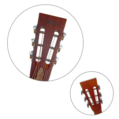 Bluegrass Single Cone Resonator Guitar With Antique Finish