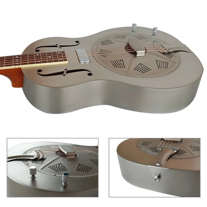 Bluegrass Single Cone Resonator Guitar With Antique Finish