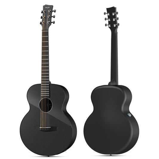 Enya Acoustic Electric Guitar Carbon Fiber X3 Pro | Guitar Bundle with Gig Bag