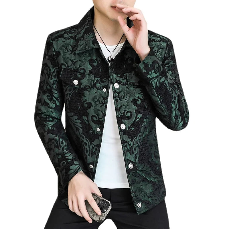 Men's Jacquard Jacket