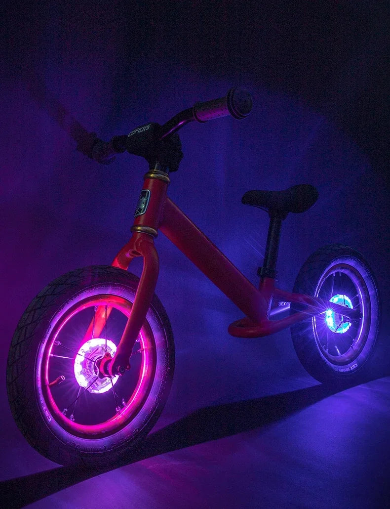 LED Bicycle Wheel Light with Multifarious Lighting Modes for Night Riding Safety