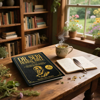 7041 Dr. Sebi Herbal Bible 3-in-1: Detoxify and Cleanse Your Body with Dr. Sebi's Healing Herbs for Lasting Health and Vitality