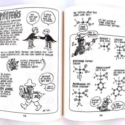 Early Education | The Cartoon Guide to Statistics/Chemistry Funny Science Comics - 8 Books