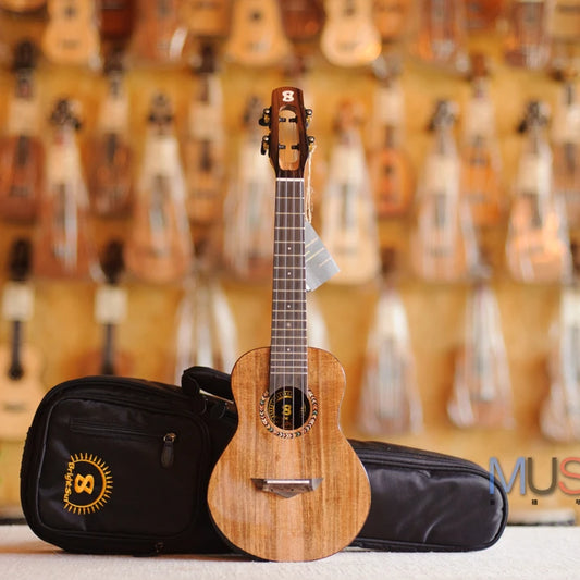 BS-20C  Full Solid Koa Wood Ukuleles Concert  Ukulele Handcraft Ukuleles