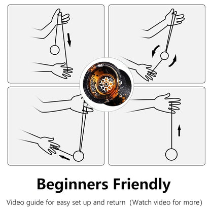 High Speed Magic Metal Yoyo with 10 Ball Bearing