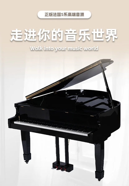 Professional Smart Grand Piano 88-key Heavy Hammer Home Upright | Children/Adult