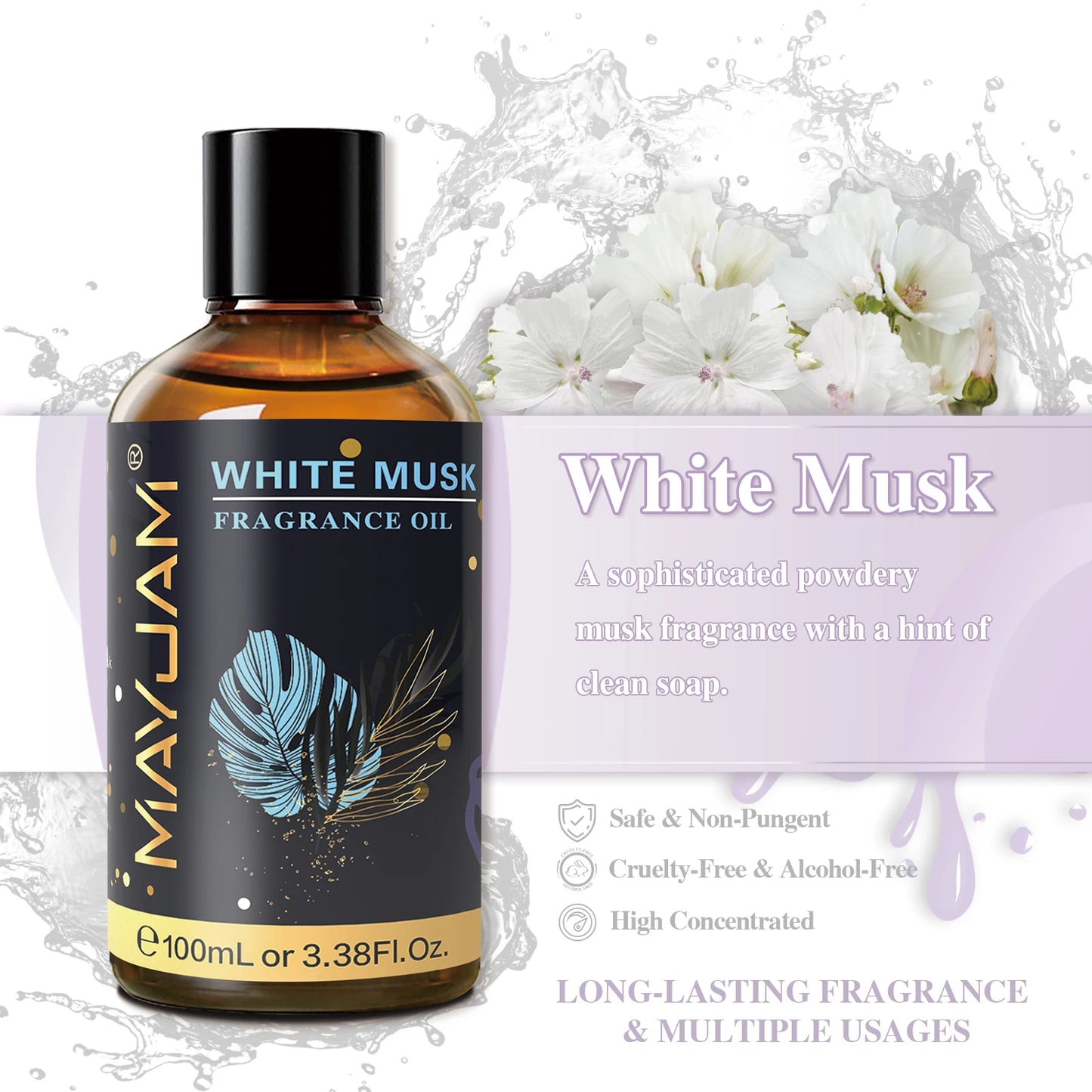 MAYJAM Fragrance Oils with Dropper - 100ml