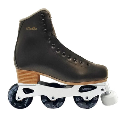 Professional Unisex 3 wheels Inline Figure Skates