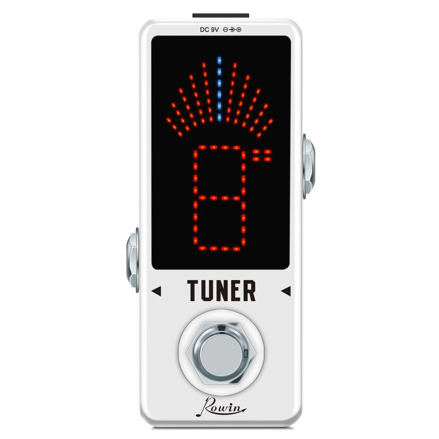 Rowin LT-910 LED Display Mini Chromatic Pedal Effect Guitar Tuner