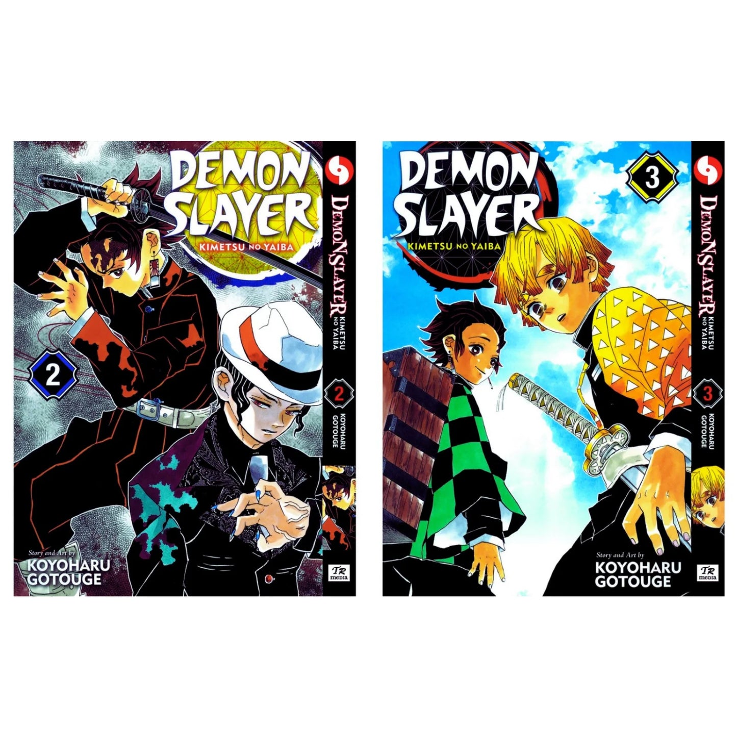 Anime  Comic Book | Demon Slayer Kimetsu No Yaiba Manga - 23 Books Volume 1-23