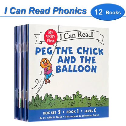 I Can Read Phonics | Montessori Reading - 12 Books/Set