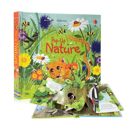 Kids 3D Pop Up Flap Picture Montessori Reading Book -  Enlighten Learning