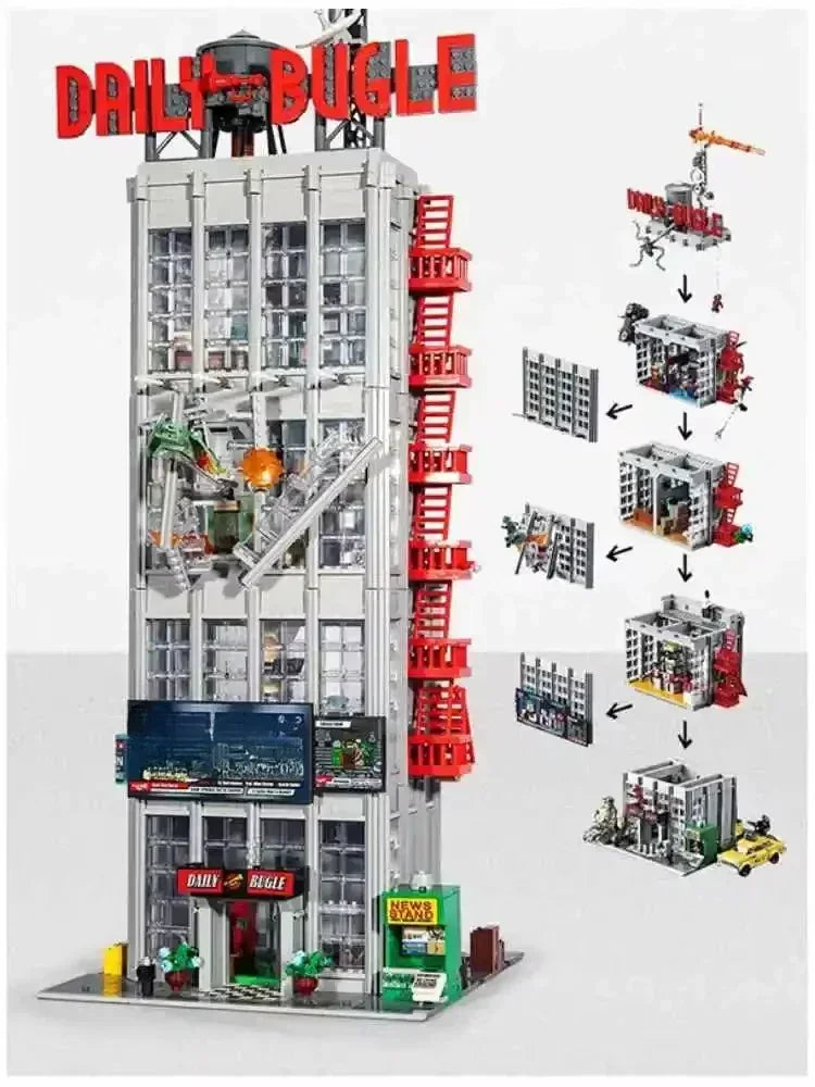 Newspaper Office Building Building Blocks