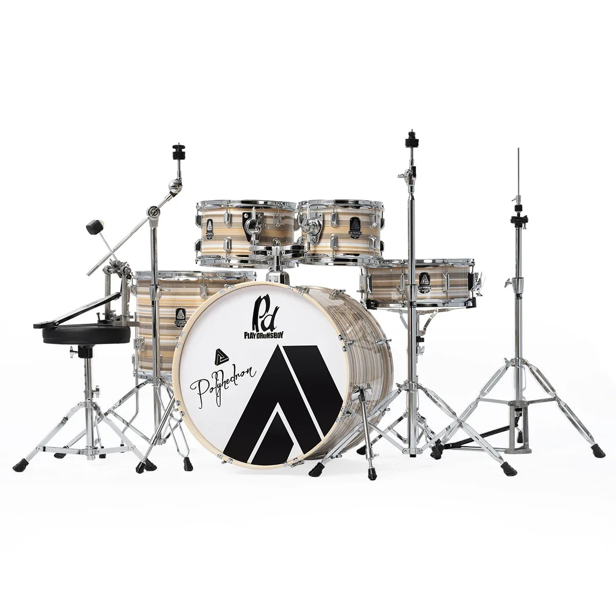 PD Professional Acoustic Drums Set