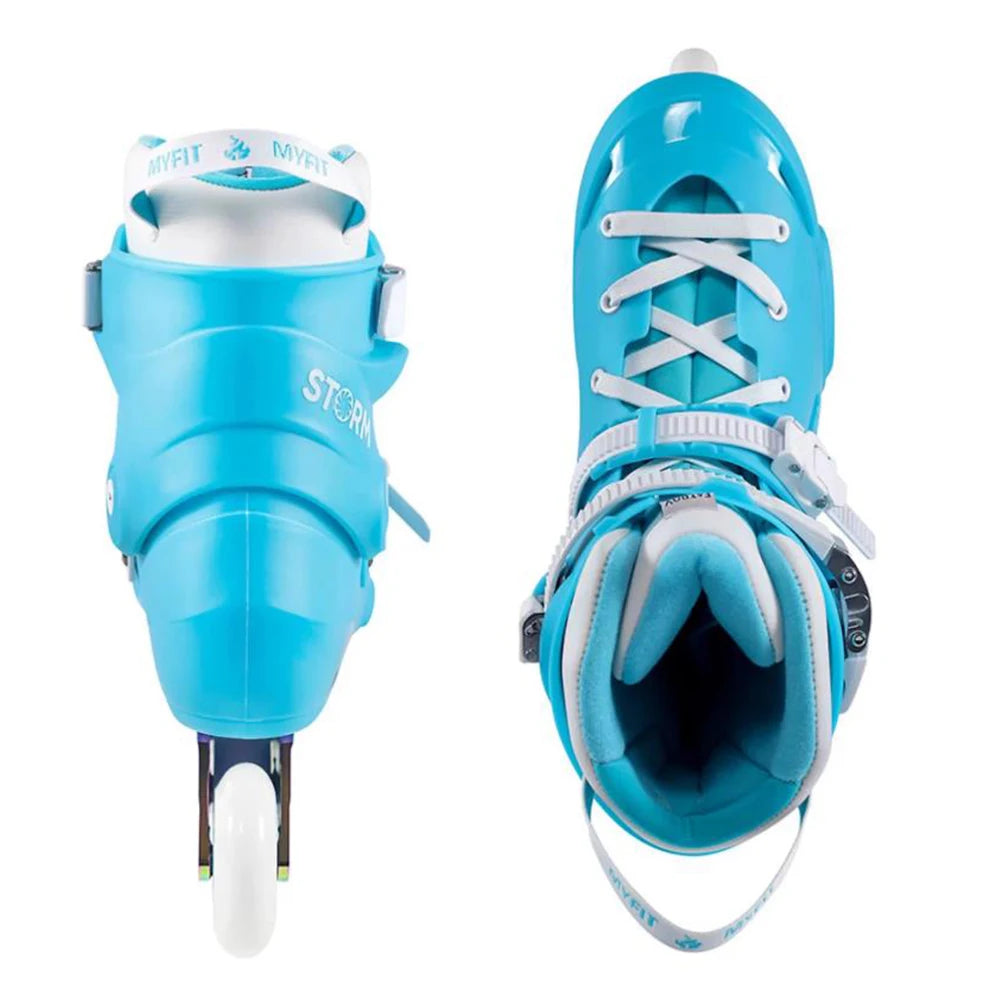 Powerslide Storm Urban Inline Skates – Adult Freeride Roller Blades for Slalom, Freestyle & Street Skating