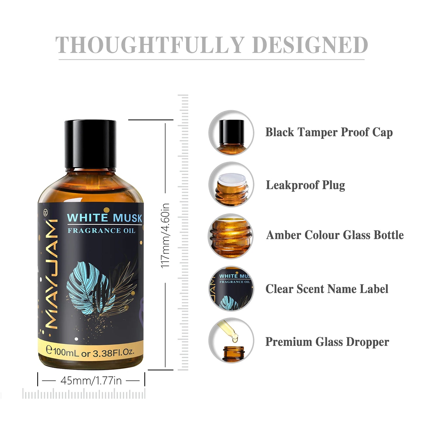 MAYJAM Fragrance Oils with Dropper - 100ml