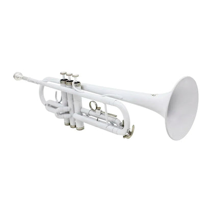 SLADE Trumpet Bb B Flat Trumpet Brass Multicolor Classic Material Monel Piston Professional Wind Instrument With Accessories