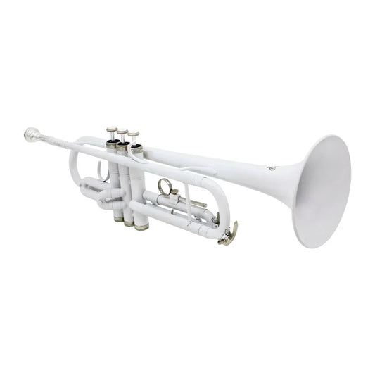 SLADE Trumpet Bb B Flat Trumpet Brass Multicolor Classic Material Monel Piston Professional Wind Instrument With Accessories
