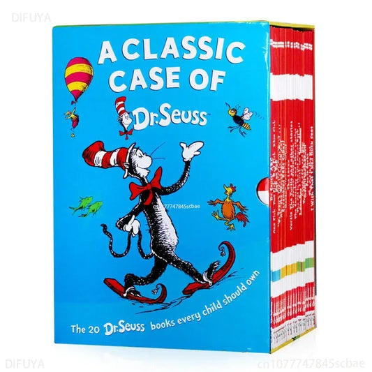 A Classic Case of Dr. Seuss Children Fun Interesting Story English Picture Book - 20 Books