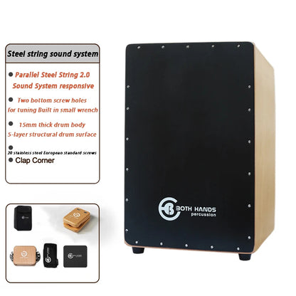 Solid Wood Cajon Drum Box