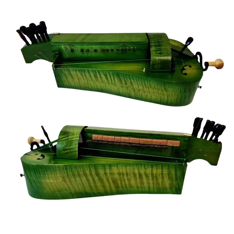 6 strings 24 keys Maple wood back Hurdy Gurdy - 6 Different Color