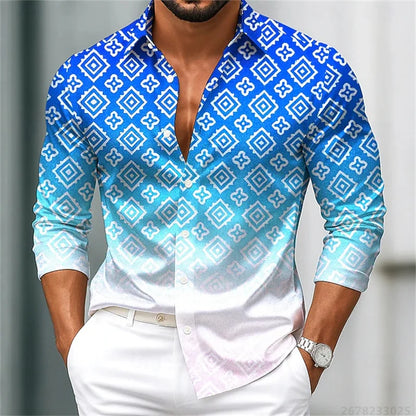 Men's Shirts Luxury Slim Fit Comfortable Fabric Tops XS-6XL