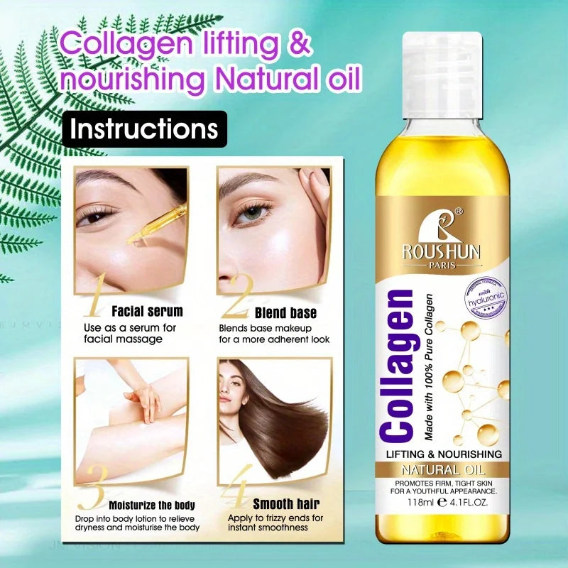 Collagen Face/Body Serum Oil - 118ml